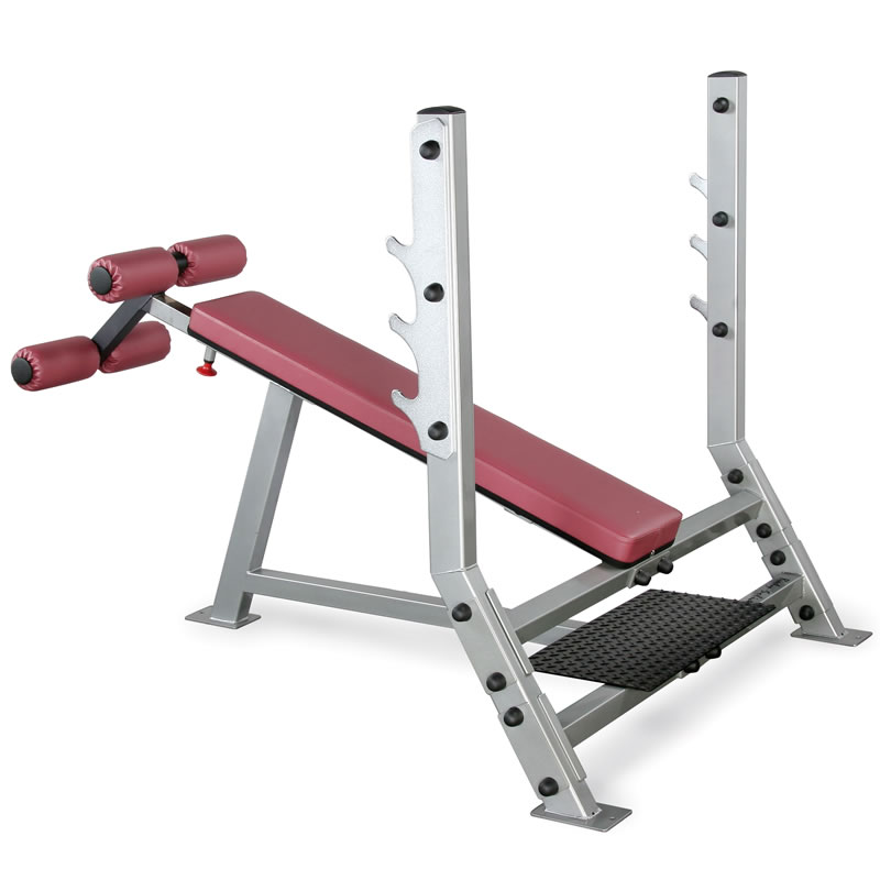 Body-Solid/SDB351G/奧林匹克下斜臥推架/舉重床